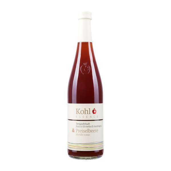 Thomas Kohl | Bergapfelsaft mit Preiselbeere | 750ml