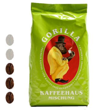 Gorilla Kaffee | Kaffeehaus Mischung | Grün | 1kg