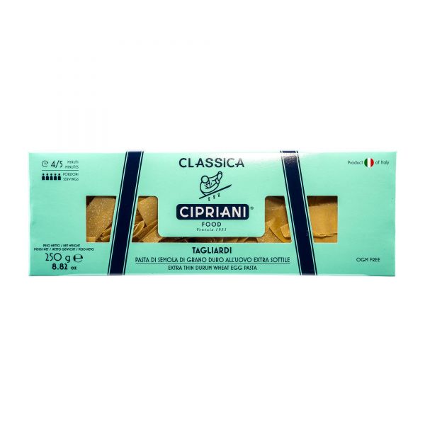 Cipriani Pasta | Tagliardi Eiernudeln | 250g 