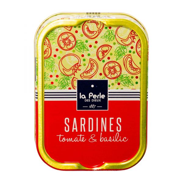 La Perle des Dieux | Sardinen Tomate Basilikum